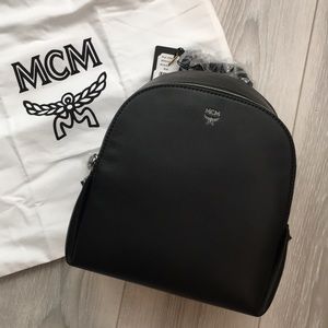 MCM - Duchess Side-Stud Mini Backpack - Black